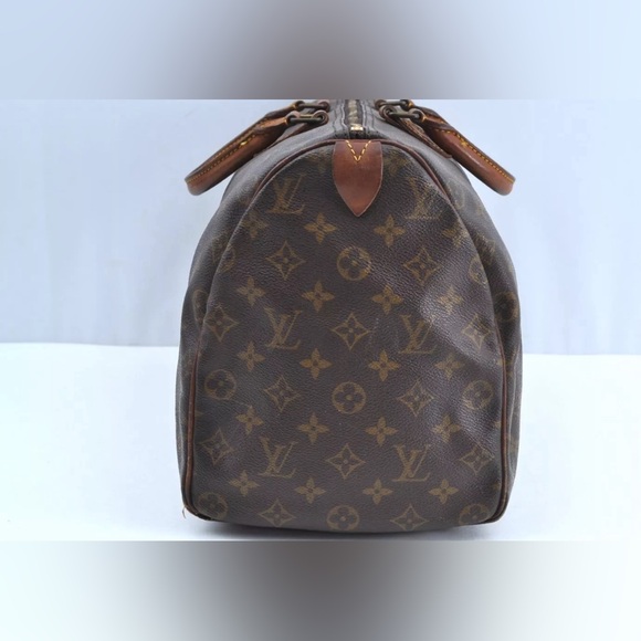 Authentic Louis Vuitton Monogram Speedy 40 Hand Boston Bag Old Model LV K7415 - Picture 3 of 13